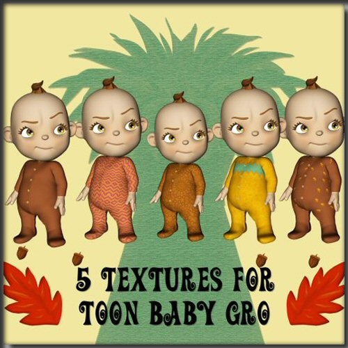 Autumn Baby - Textures for Toon Baby Grow