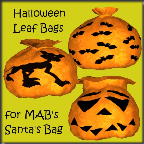 Halloween Leaf Bags