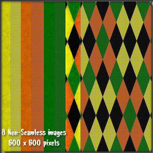 Non-Seamless Halloween Tiles