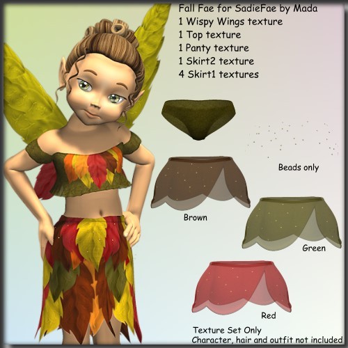 Textures for Sadie Fae (Mada)