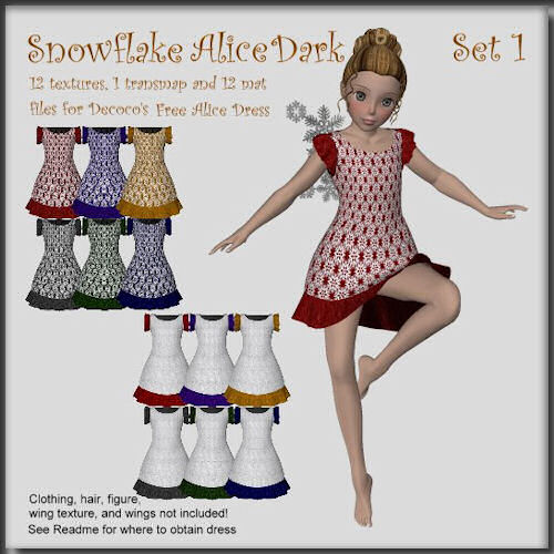 Snowflake Dark 1