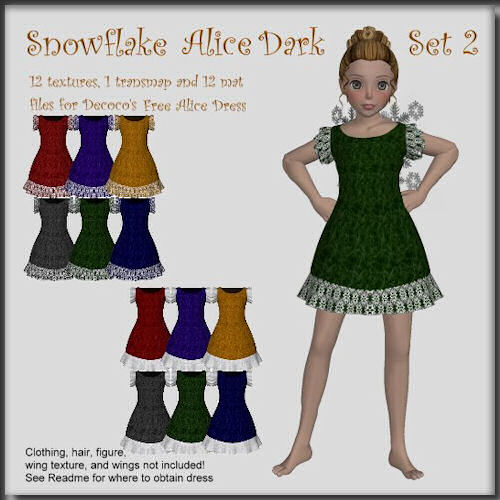 Snowflake Dark 2