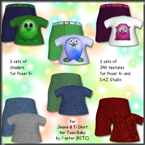 MATs for Jeans & T-Shirt for TB